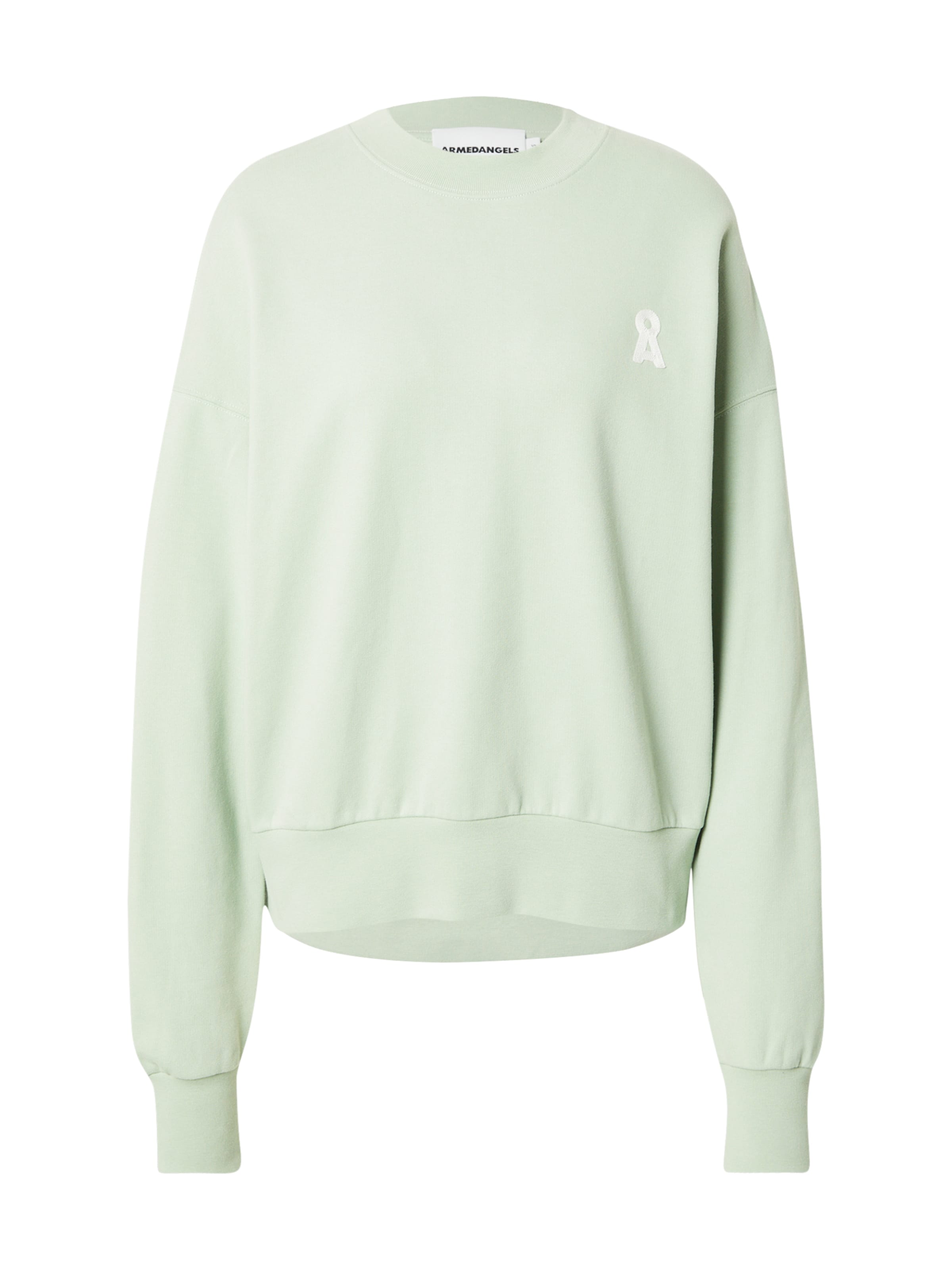 ARMEDANGELS - Sweatshirt 'Alizaa' em verde: frente
