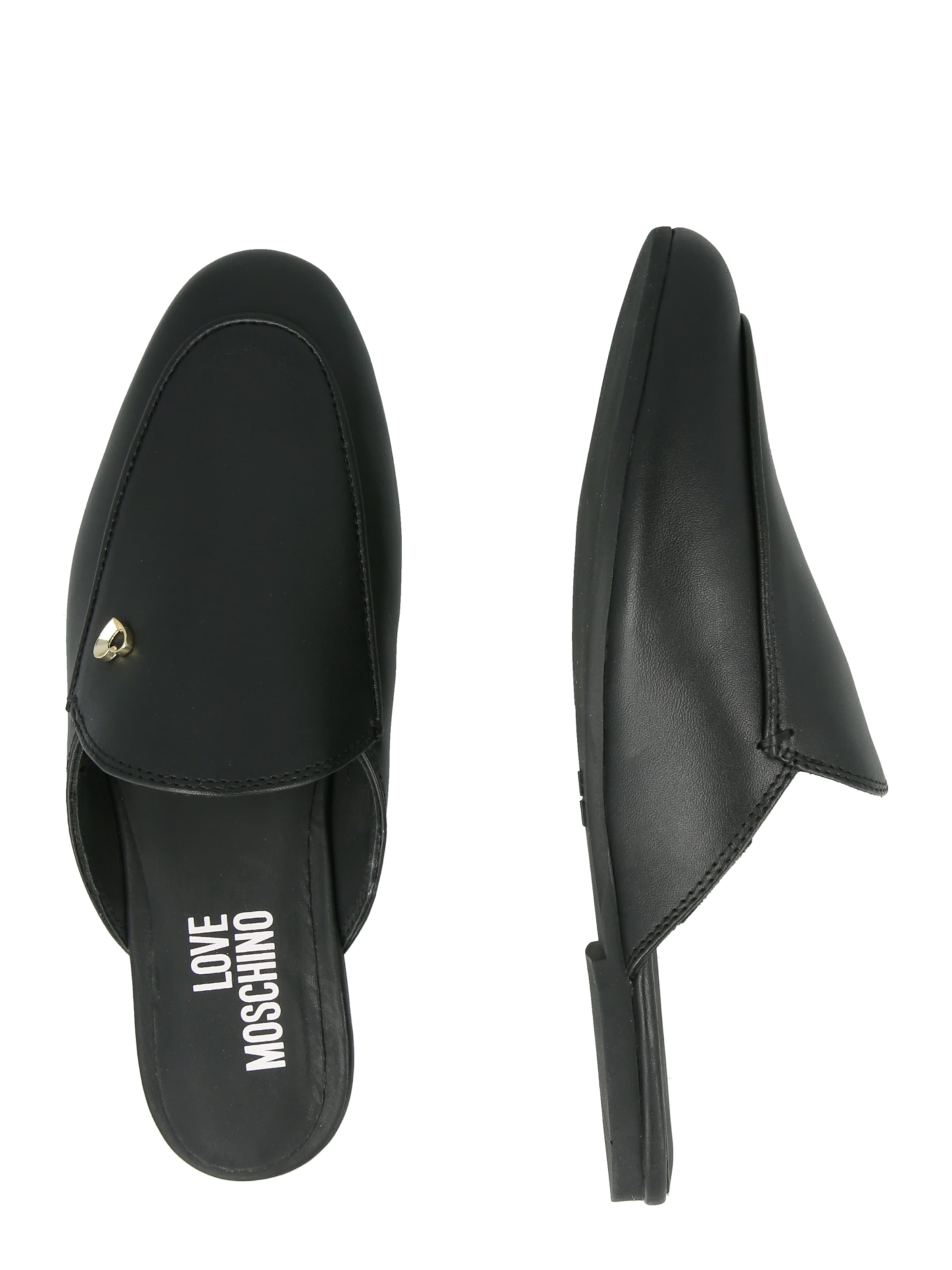 Love Moschino Muiltjes in Zwart