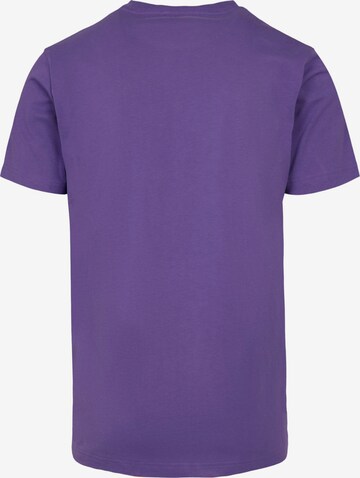 T-Shirt 'Weekend Wolf' Mister Tee en violet