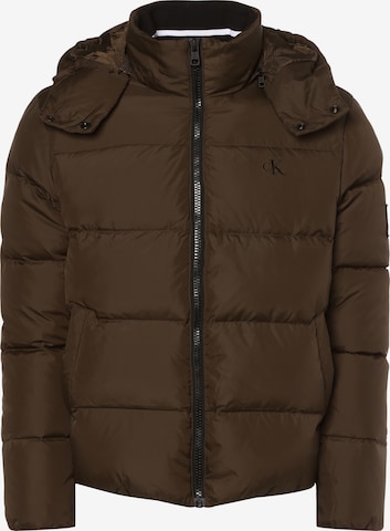 Veste d’hiver Calvin Klein Jeans en marron : devant