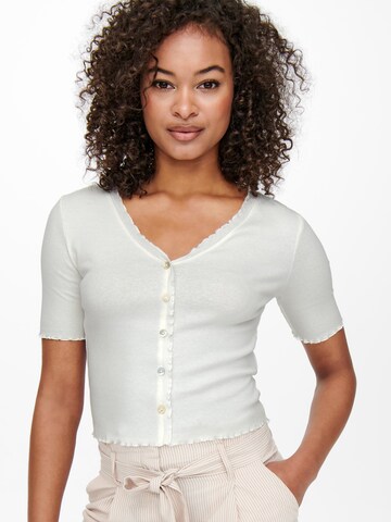 ONLY Shirt 'Laila' in White: front