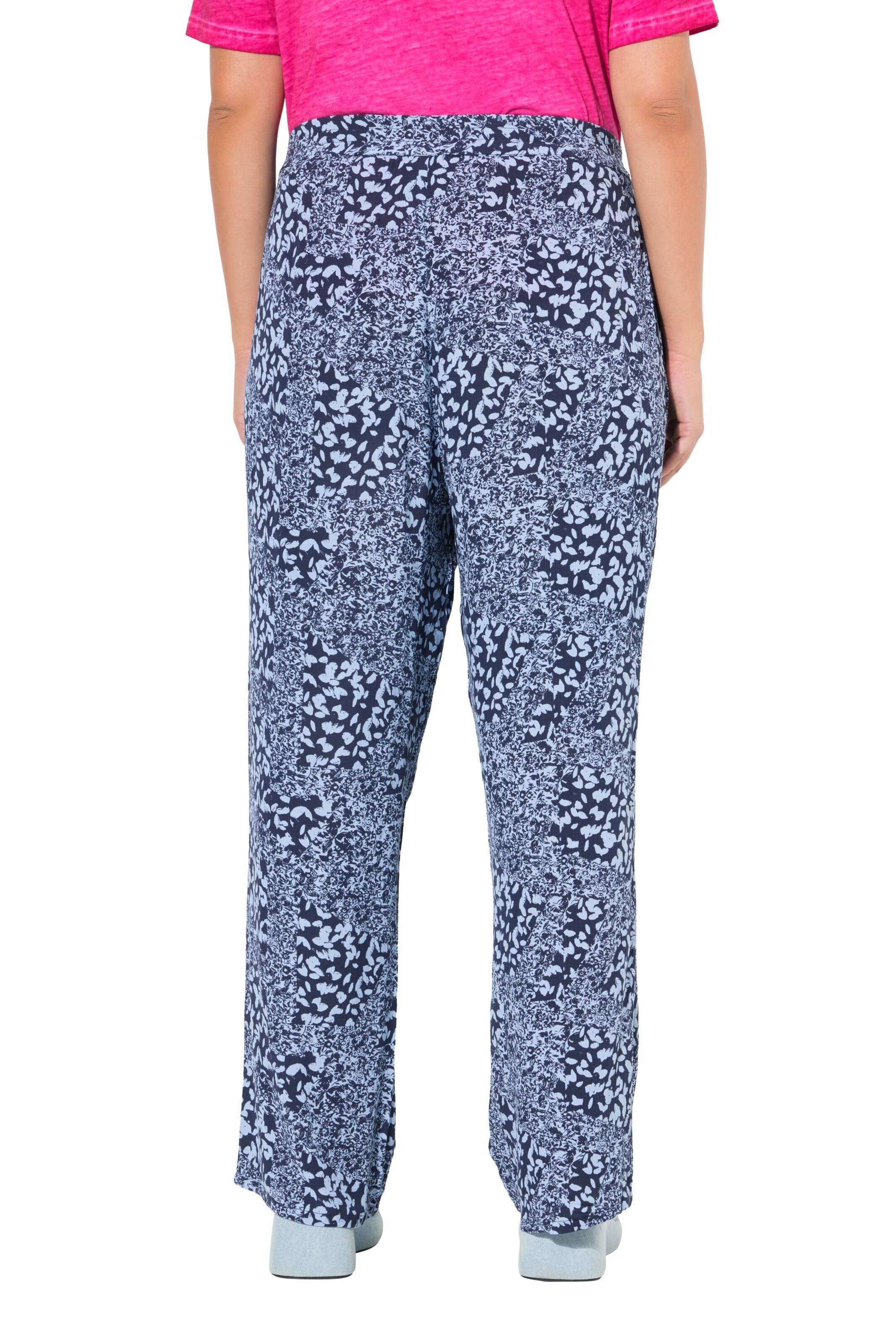 Ulla Popken Regular Broek in Blauw
