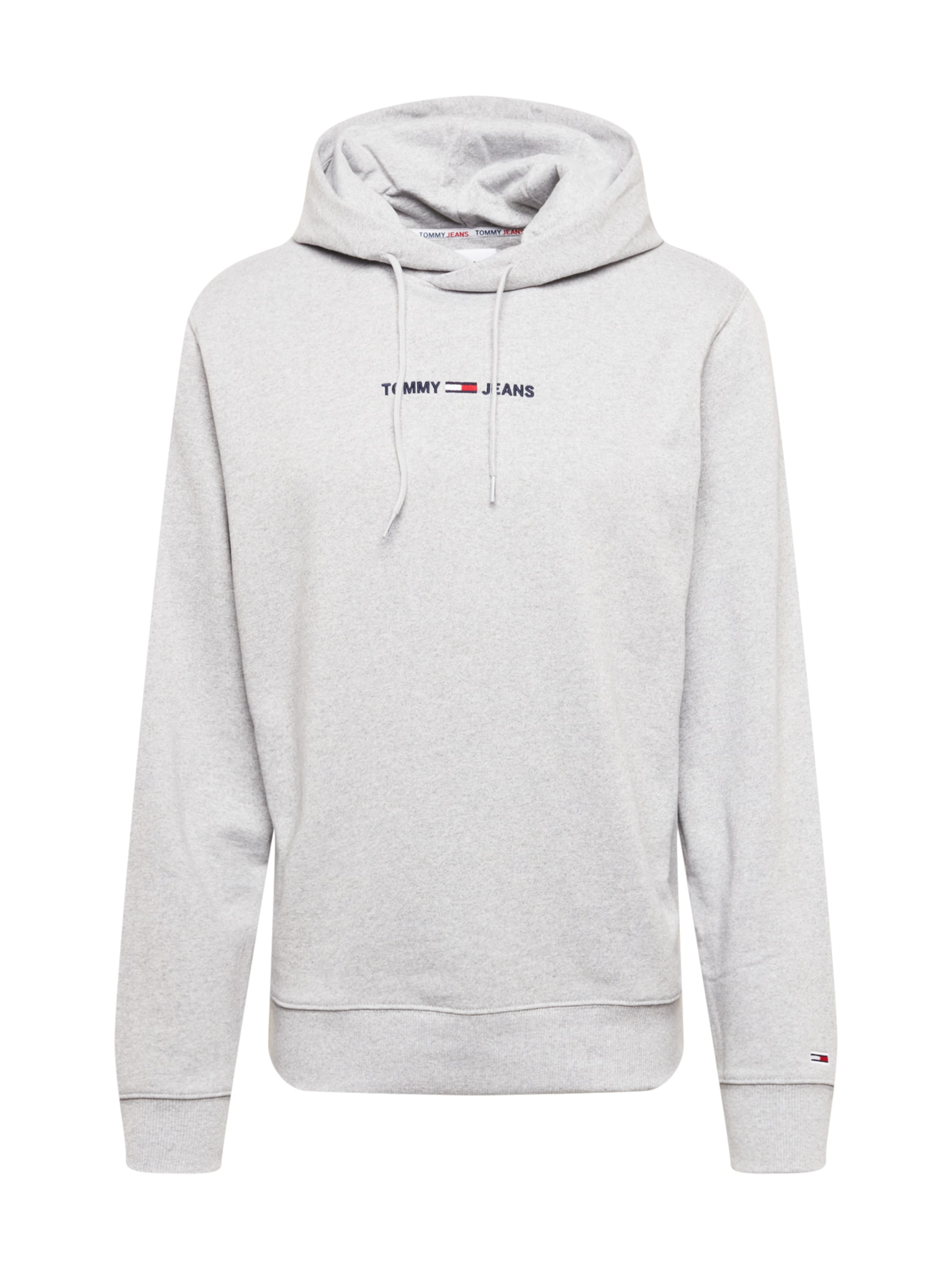 Tommy Jeans Sweatshirt 'Essential' in Grau: Vorderseite