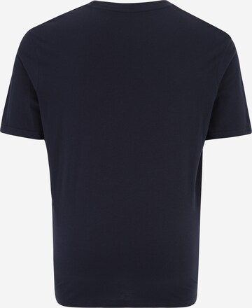 Jack & Jones Plus T-Shirt 'RIOT' in Blau