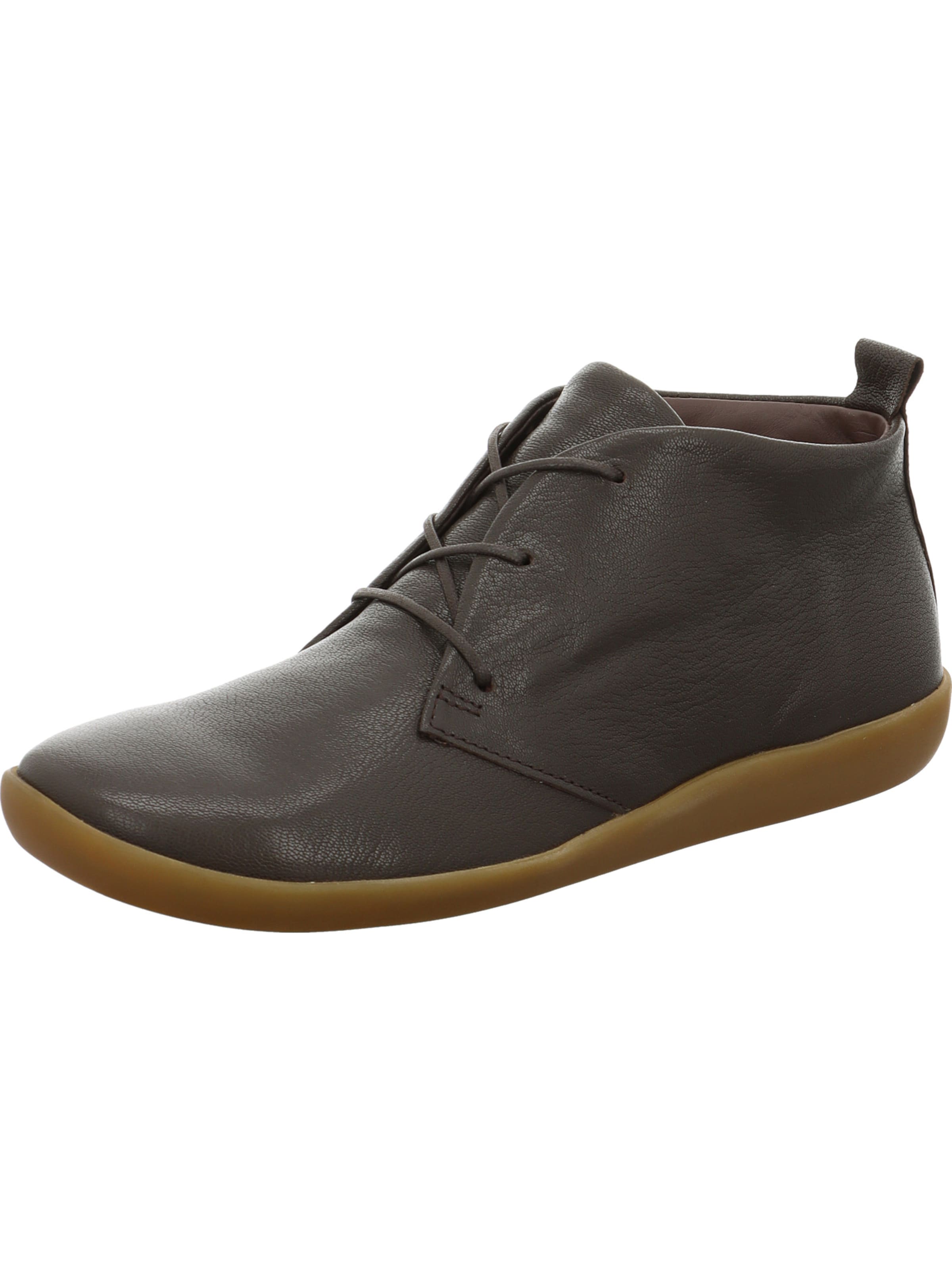 THINK! Lace-Up Shoes 'Nature' in Brown: front