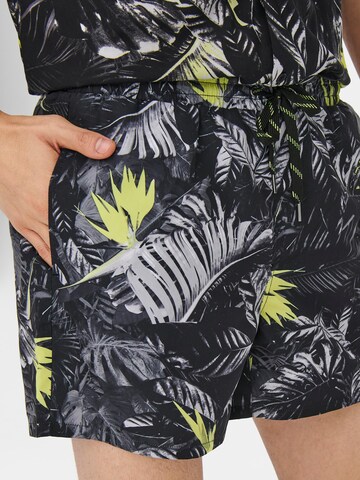 Only & Sons Zwemshorts 'Ted' in Zwart