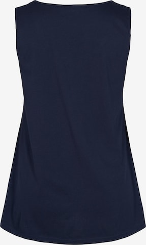 Zizzi Top 'Vmy' in Blauw