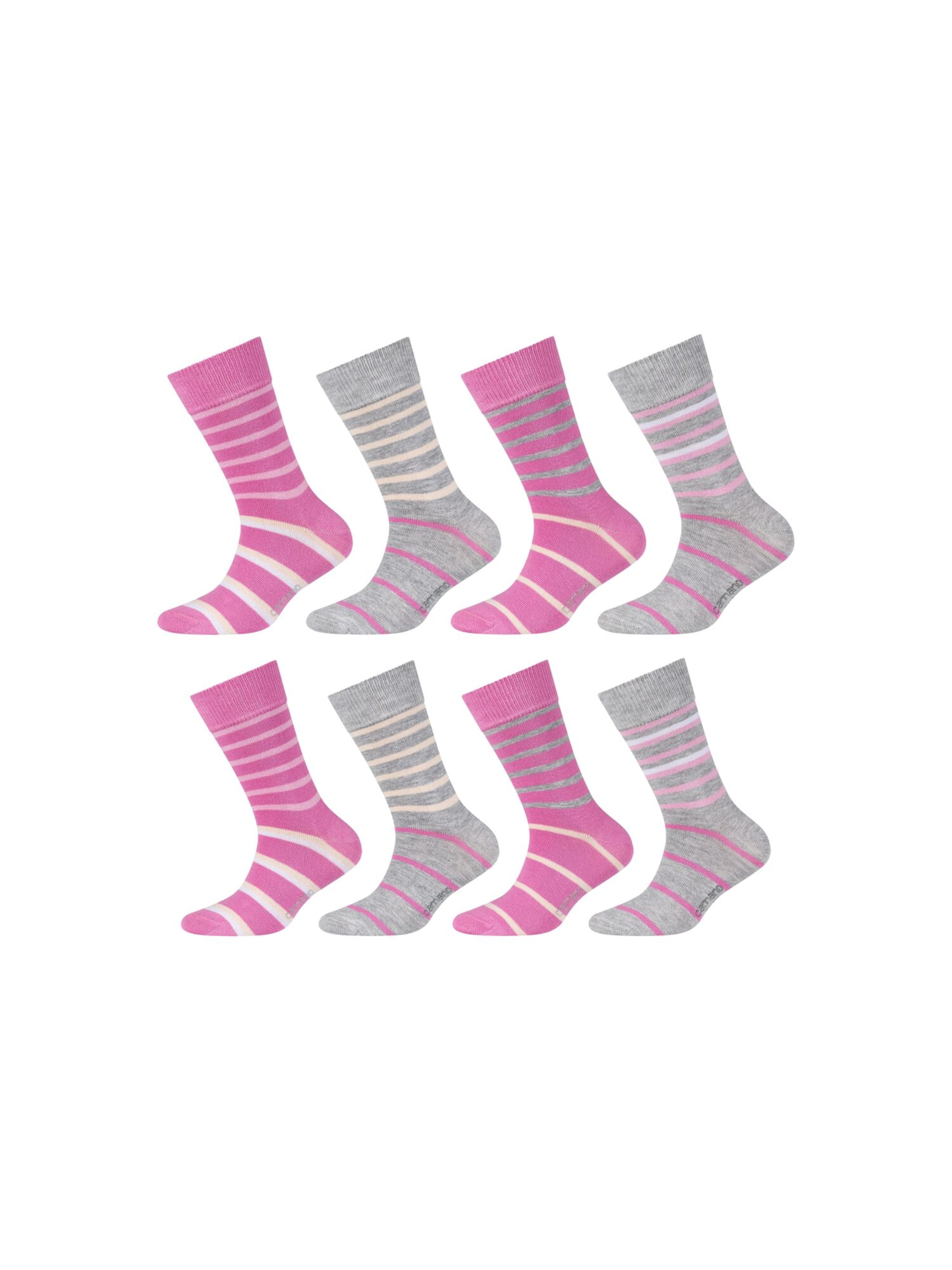 camano Socken in Grau: Vorderseite
