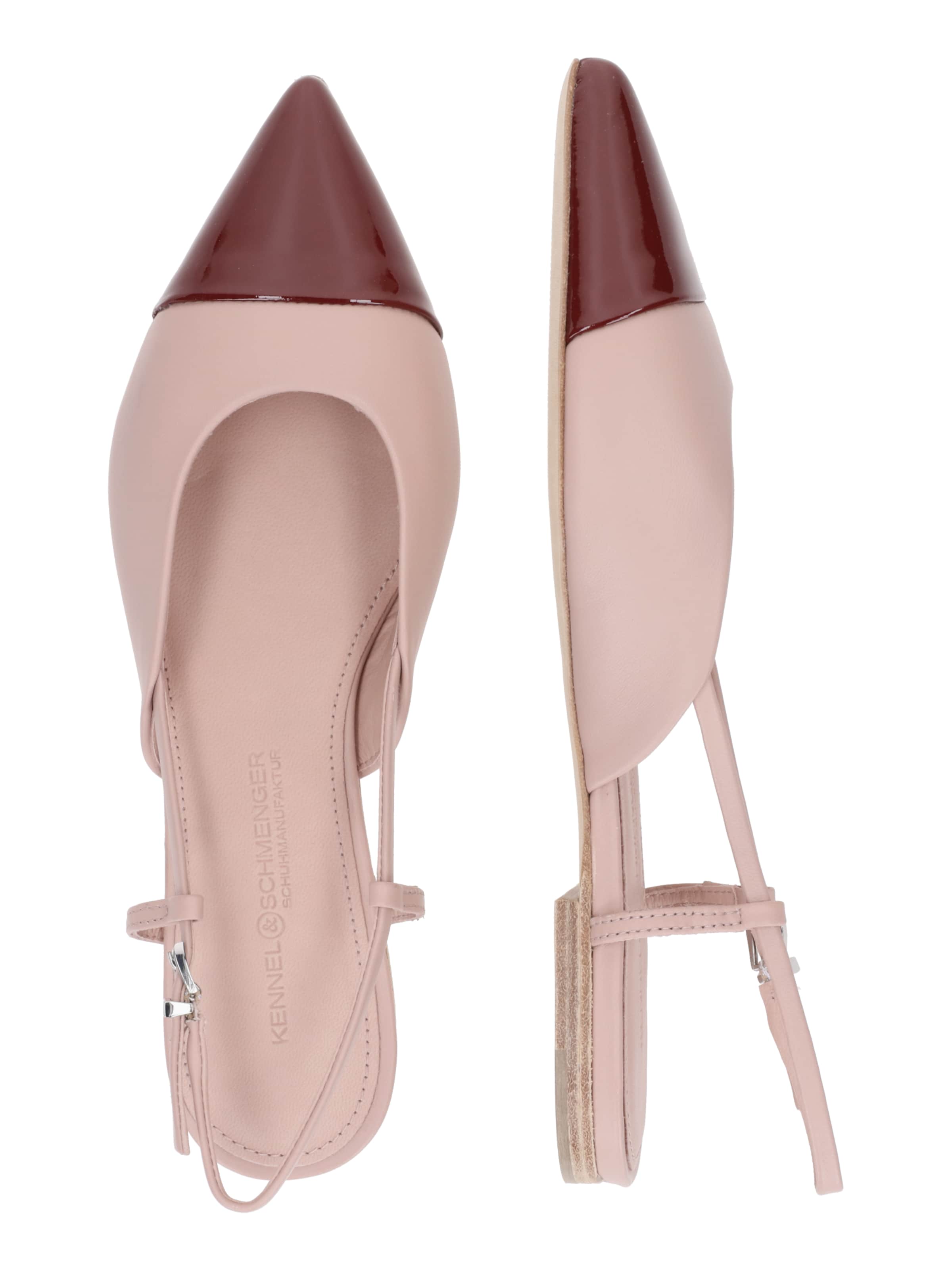Escarpins à bride arrière 'Greta' Kennel & Schmenger en marron