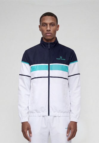 Sergio Tacchini Strój treningowy 'Scorpione' w kolorze biały: przód