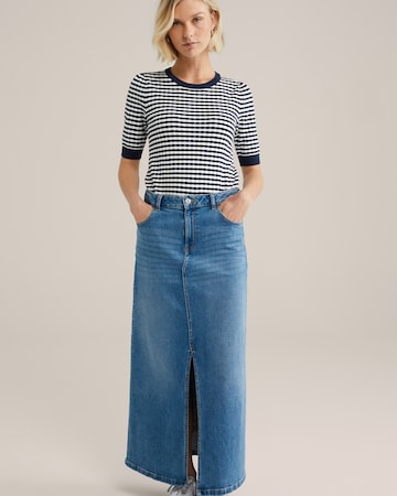 WE Fashion Majica | modra barva