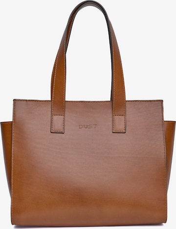 Cabas 'Leather Tote Brown Aspen Collection' THE DUST COMPANY en marron : devant