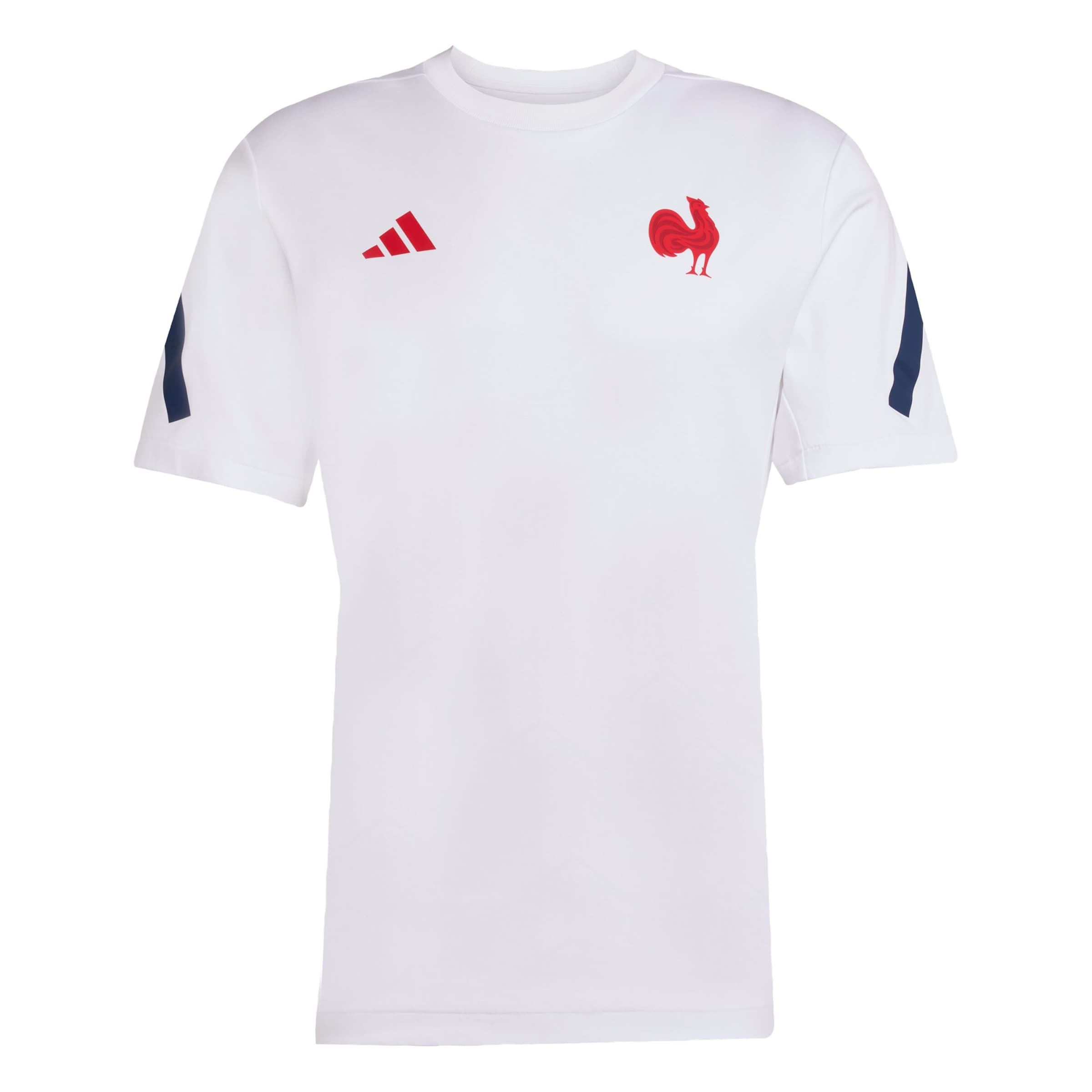 ADIDAS PERFORMANCE - Camiseta funcional 'Frankreich Travel' en blanco: frente