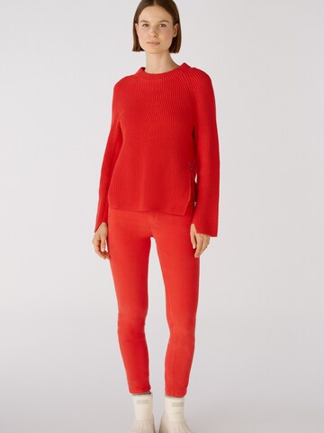 OUI Sweater ' RUBI ' in Red