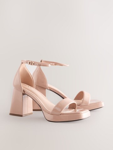 Next Páskové sandály – pink
