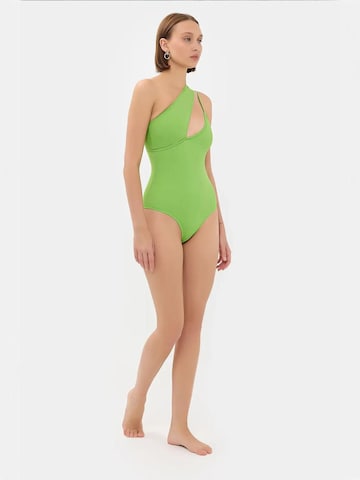 Hiccup Shapingbadeanzug in Grün