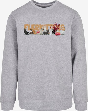 ABSOLUTE CULT Sweatshirt 'The Marvels - Flerkittens Group' in Grey: front