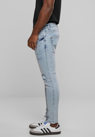 2Y Premium Slimfit Jeans in Blau