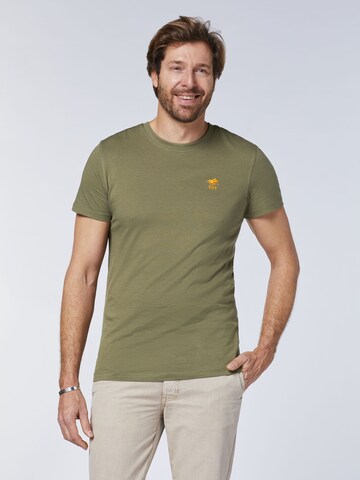 Polo Sylt T-Shirt in Grau: predná strana