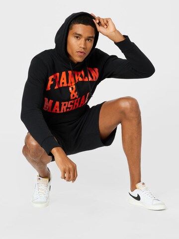 FRANKLIN & MARSHALL Sweatshirt in Schwarz