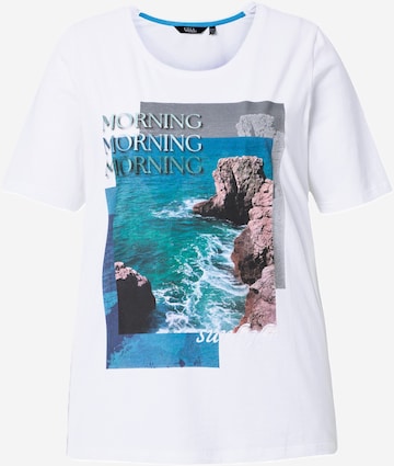 Ulla Popken Shirt in White: front