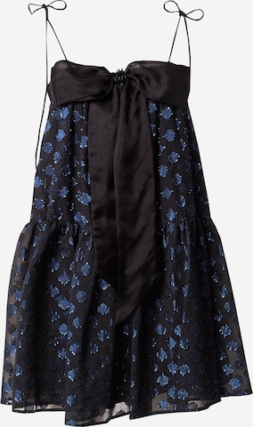 Custommade Koktejlové šaty 'Jindra' – černá: přední strana