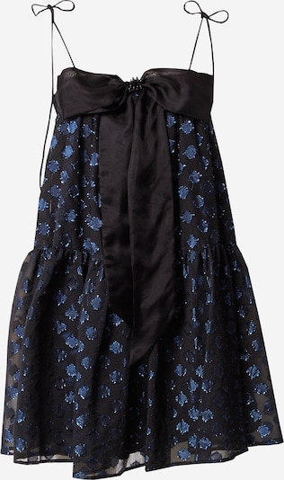 Custommade Kokteilové šaty 'Jindra' - modrá / čierna, Produkt