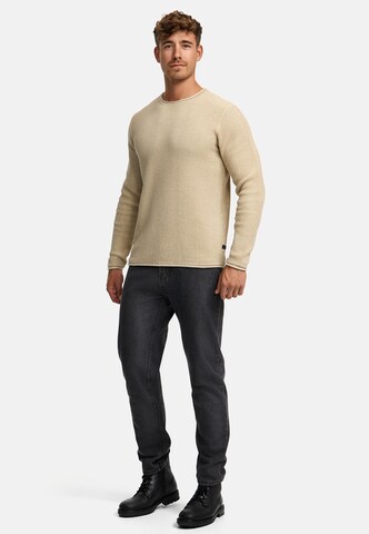 INDICODE JEANS Trui ' Petri ' in Beige