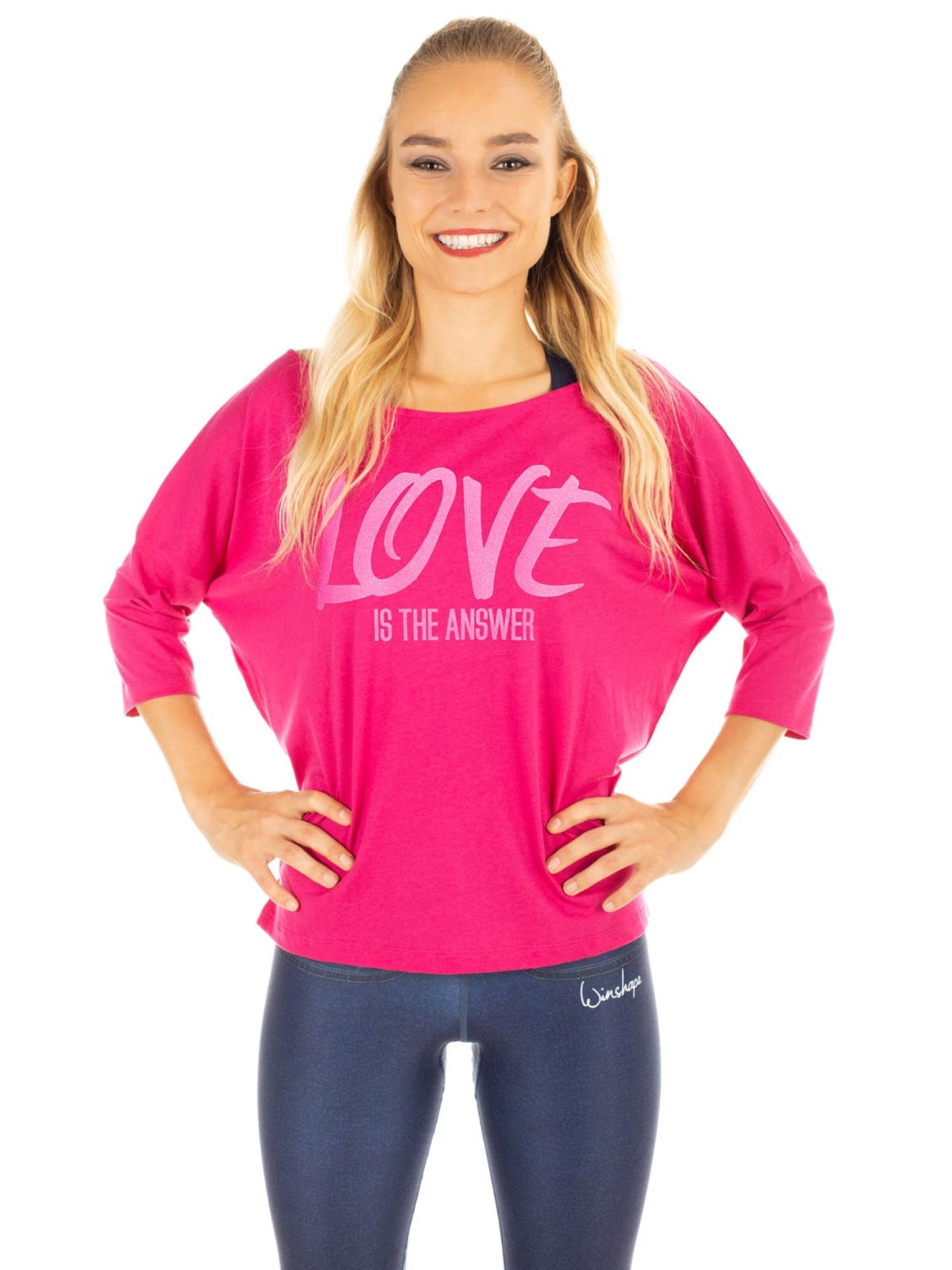 Winshape - Camisa funcionais 'MCS001' em rosa: frente