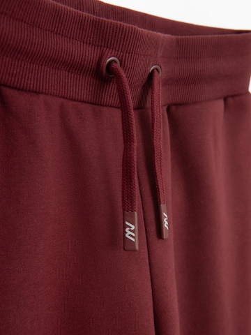 Wide Leg Pantalon NoWear en rouge