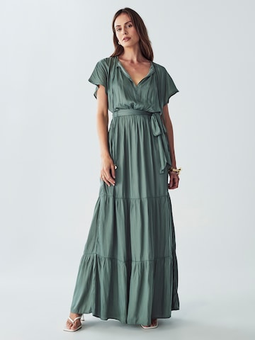 Robe d’été 'Kalina' Willa en vert : devant