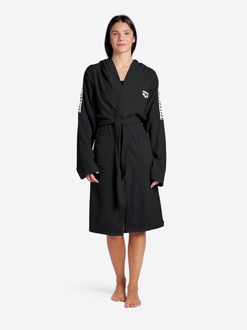 Accappatoio sportivo 'TEAM STRIPE' di ARENA in nero