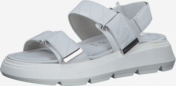 Tamaris Pure Relax Sandals in White: front