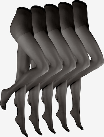 Esda Fine Tights 'Classic' in Black: front