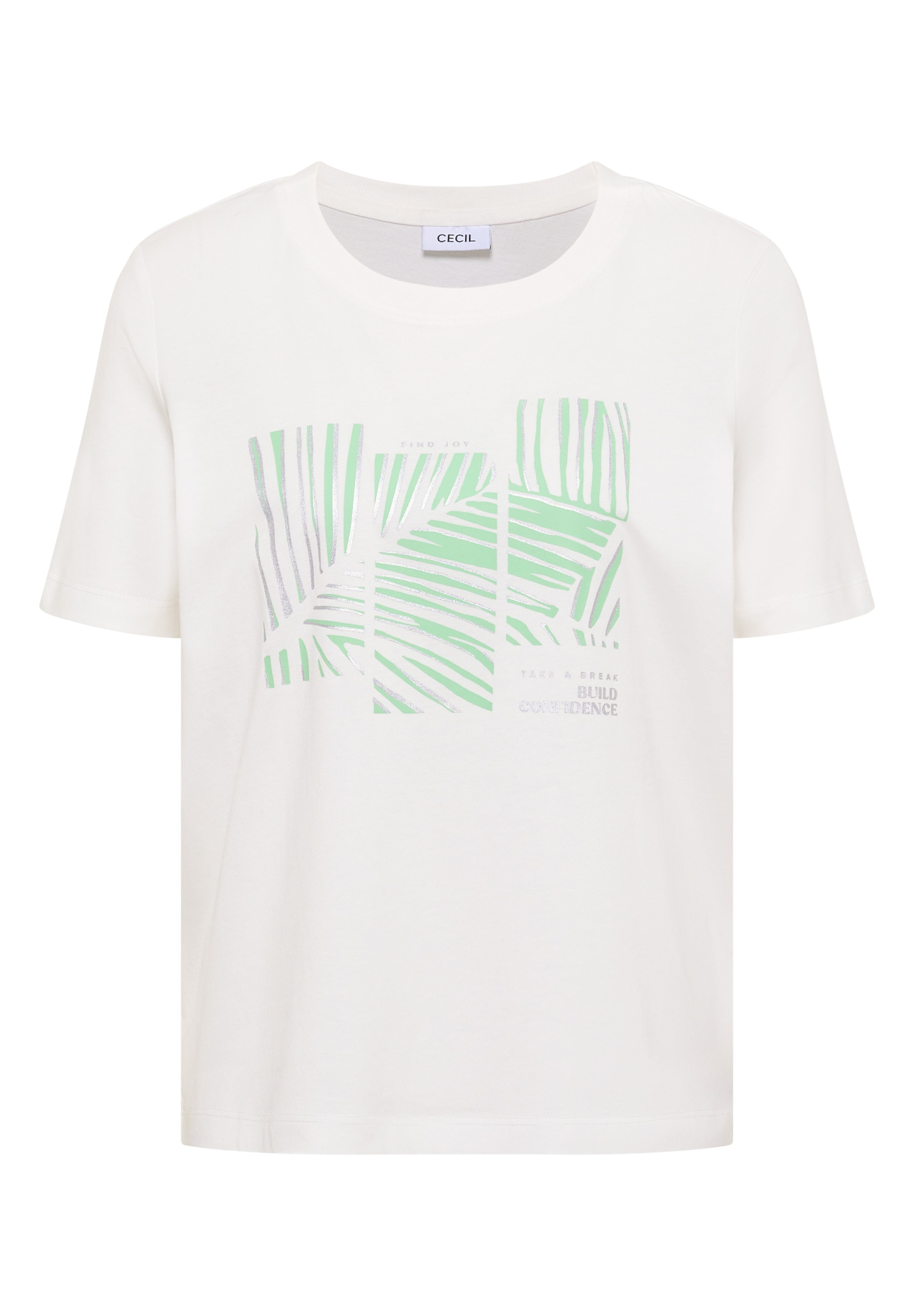 CECIL - Camiseta en blanco: frente