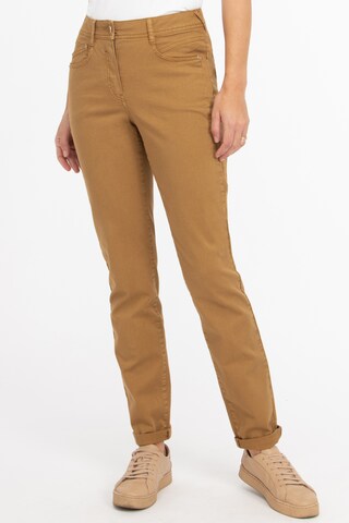 Coupe slim Pantalon Recover Pants en jaune : devant