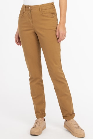 Recover Pants Slim fit Pants in Yellow: front