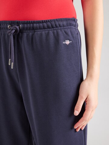 Effilé Pantalon GANT en bleu