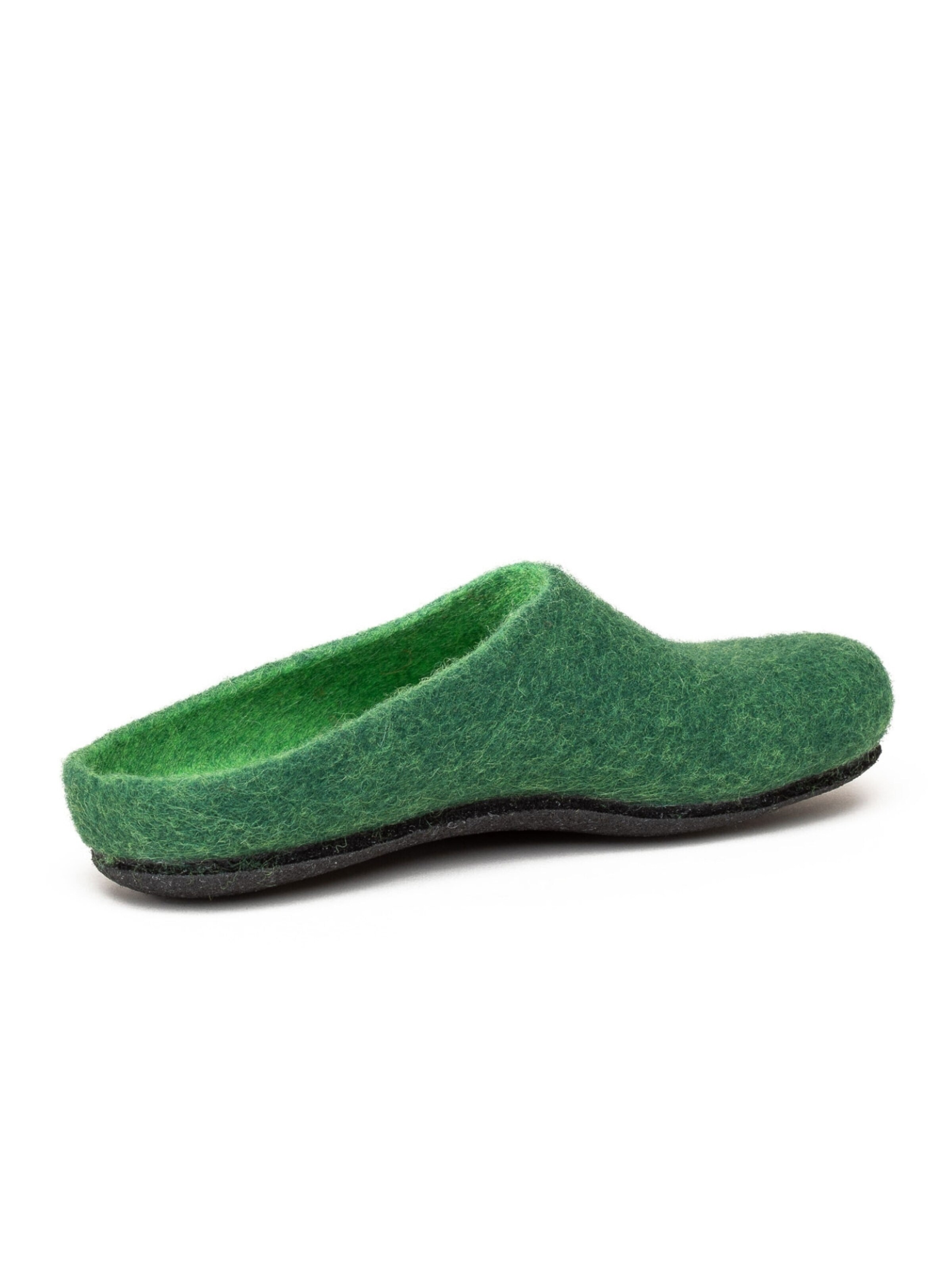 MagicFelt Slippers 'Filzpantoffel Magicfelt 709' in Green
