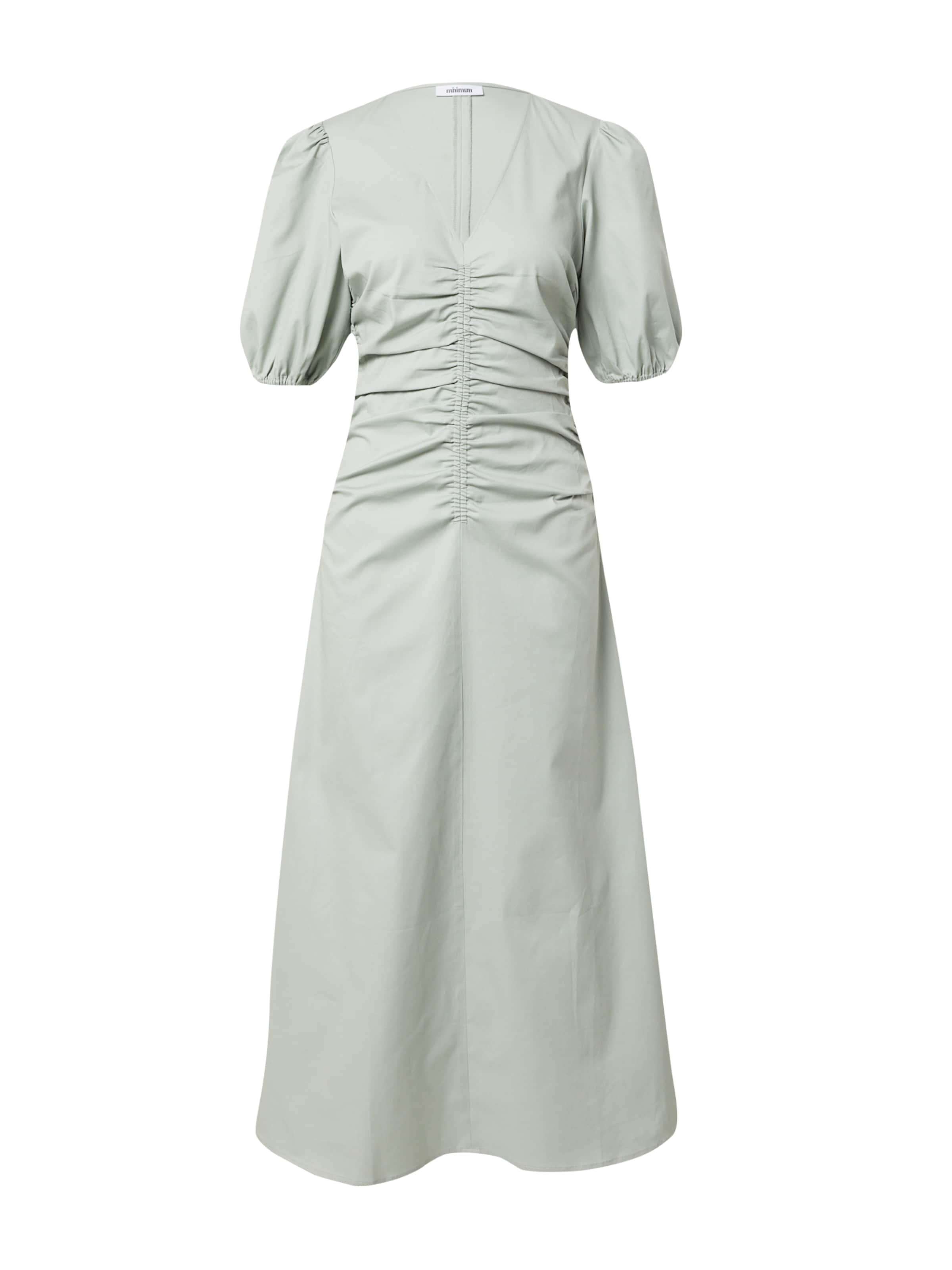 Rochie de la minimum pe gri: față