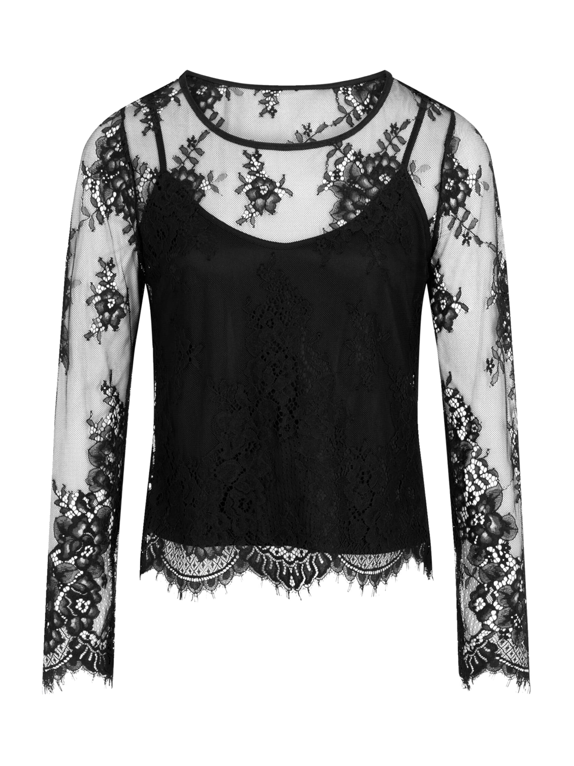 Morgan Bluse '261-TCITY' in Schwarz: Vorderseite