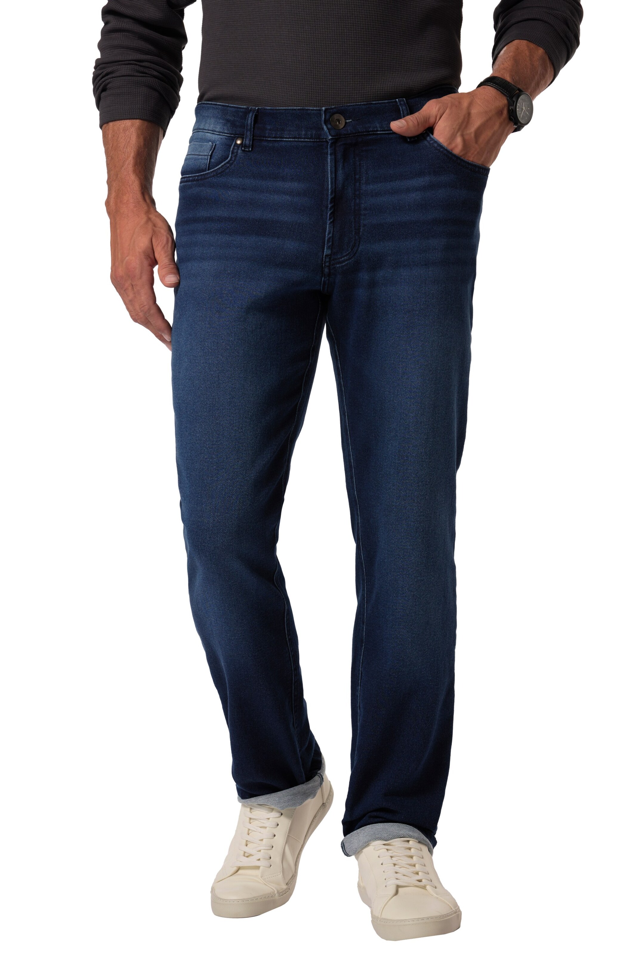 Boston Park Regular Jeans in Blue: front