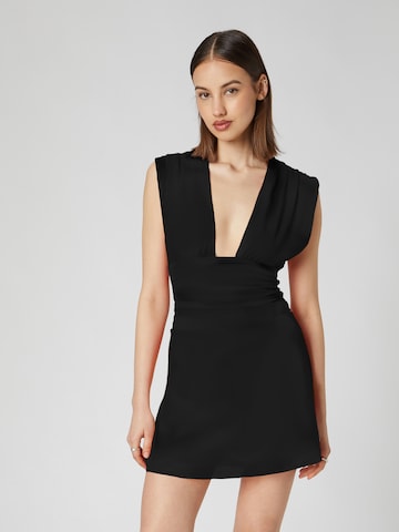 VIERVIER Dress 'Fiona' in Black: front