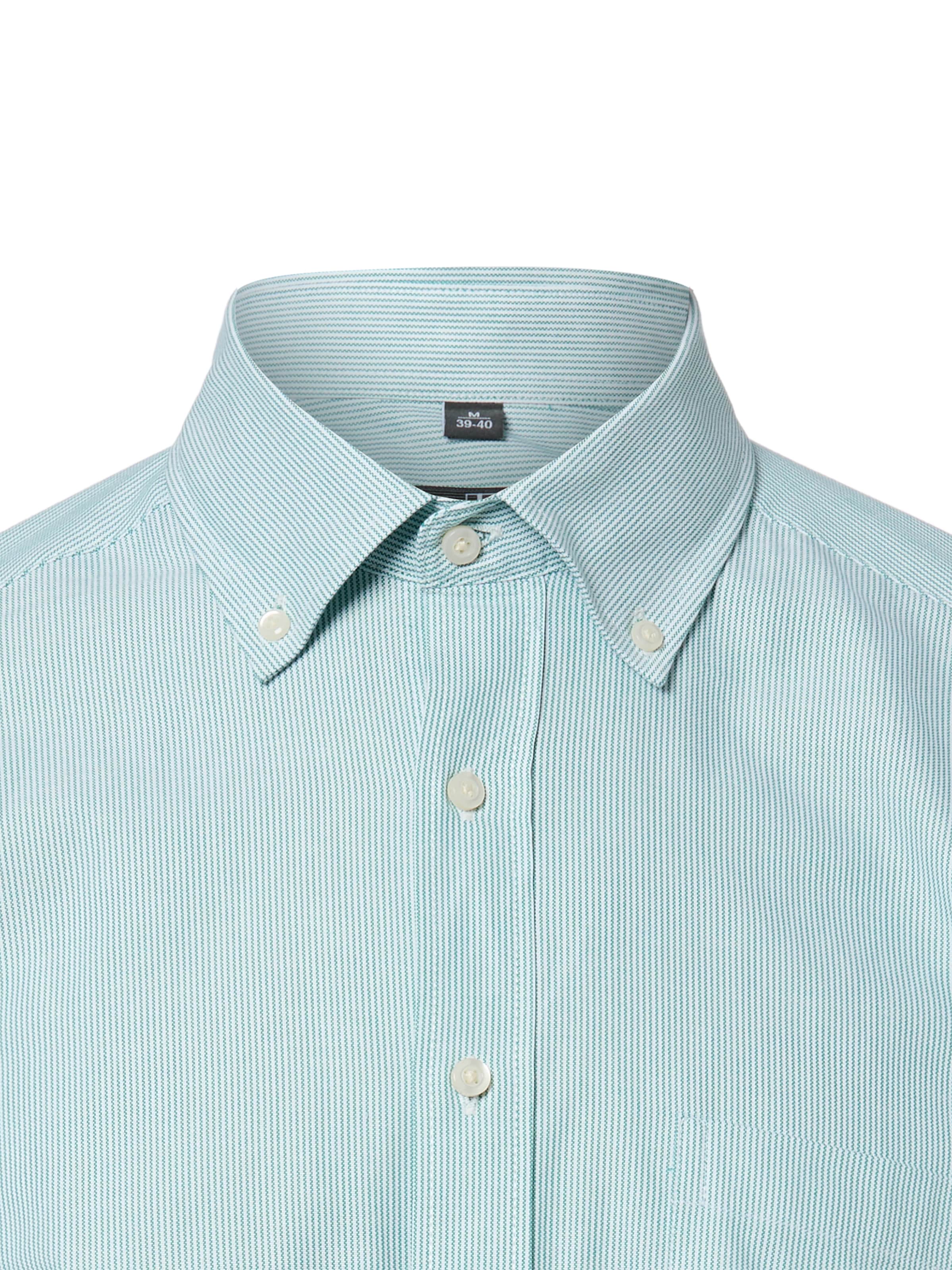 Nils Sundström Regular fit Overhemd in Blauw