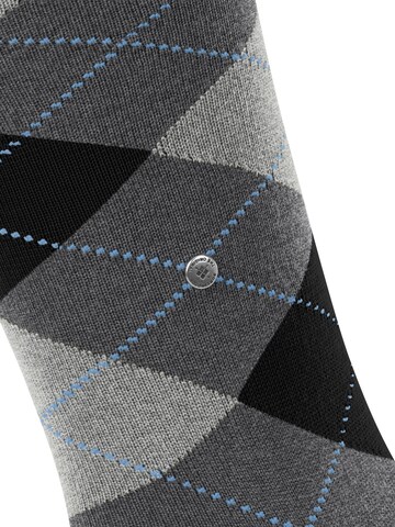 BURLINGTON Knee High Socks 'Edinburgh' in Grey