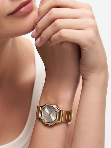 Tamaris Analog watch 'Sparkling Octavia' in Gold: front