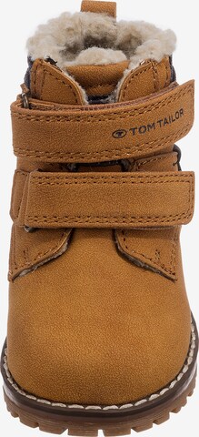 Bottes TOM TAILOR en marron