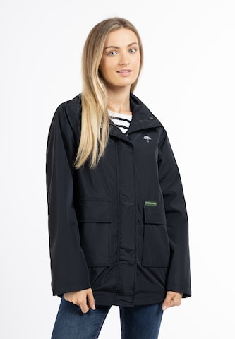 Schmuddelwedda - Chaqueta de entretiempo en negro: frente