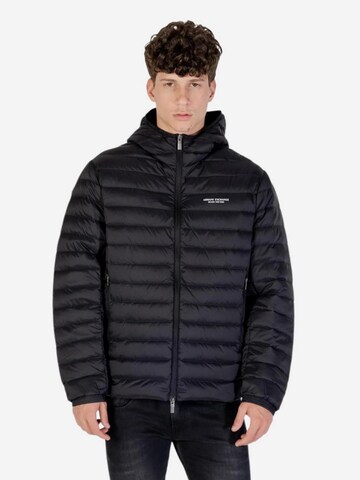 ARMANI EXCHANGE Vinterfrakke 'DOWN JACKET XM001577 AF16927' i sort: forside