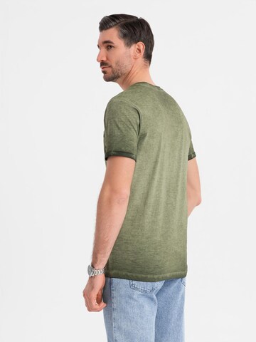 Ombre Shirt in Green